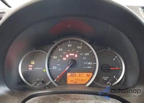 2012 Toyota Yaris Le from USA, damaged, VIN JTDKTUD32CD517843